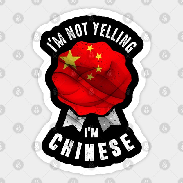 I'm Chinese Sticker by C_ceconello